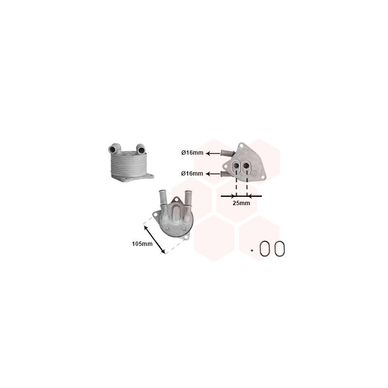 Radiateur huile pour boÎte de vitesse automatique