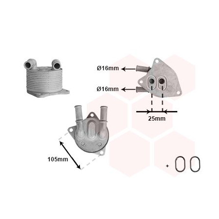 Radiateur huile pour boÎte de vitesse automatique