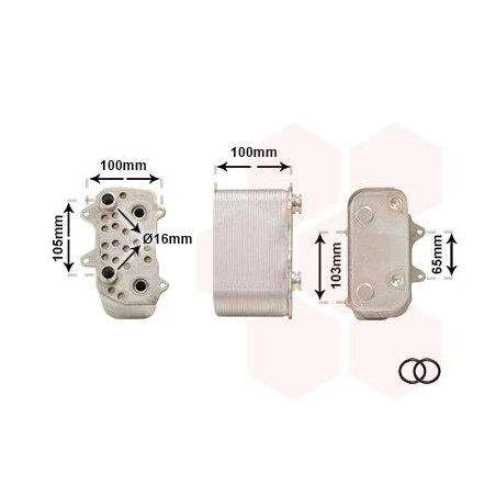 Radiateur huile pour boÎte de vitesse automatique