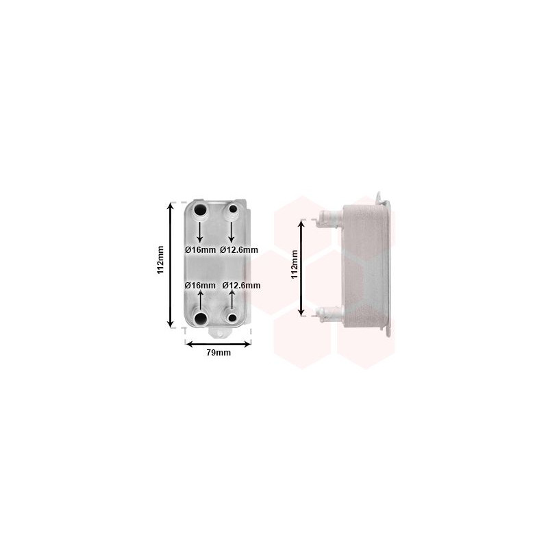 Radiateur huile pour boÎte de vitesse automatique