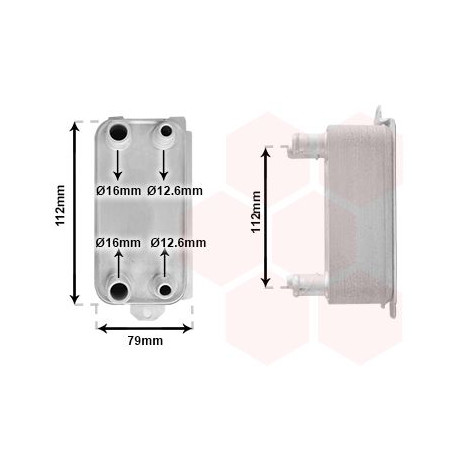Radiateur huile pour boÎte de vitesse automatique