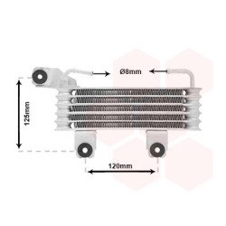 Radiateur huile pour boÎte de vitesse automatique