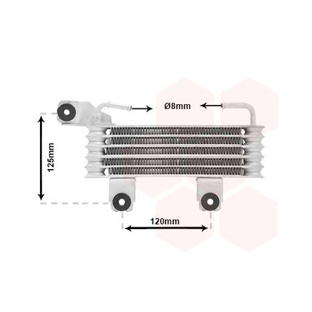 Radiateur huile pour boÎte de vitesse automatique