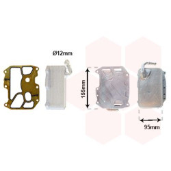 Radiateur huile pour moteur