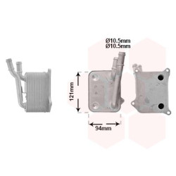 Radiateur huile pour moteur