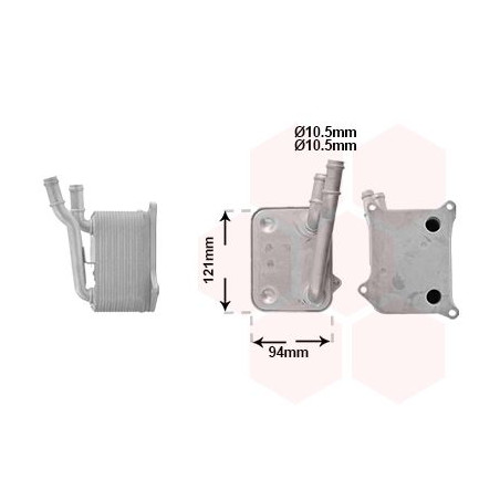 Radiateur huile pour moteur