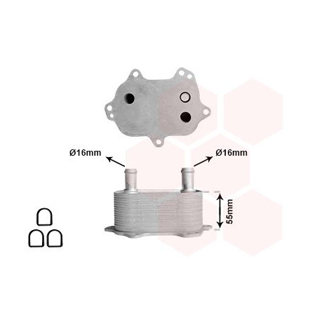 Radiateur huile pour moteur
