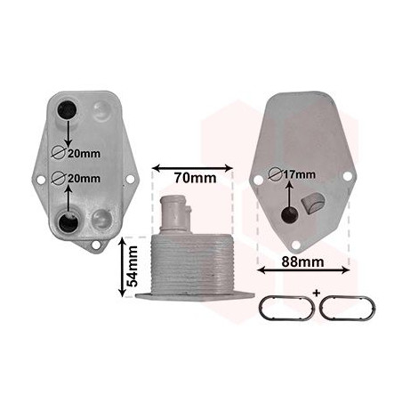 Radiateur huile pour moteur