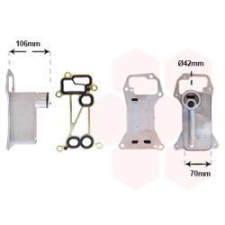 Radiateur huile pour moteur