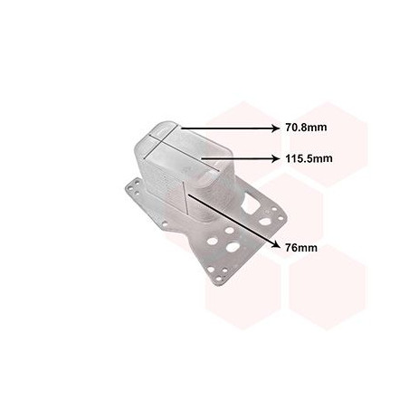Radiateur huile pour moteur 