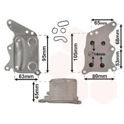 Radiateur huile pour moteur