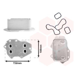 Radiateur huile pour moteur