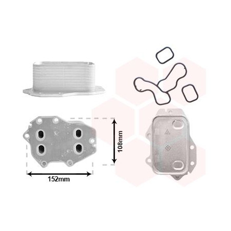 Radiateur huile pour moteur