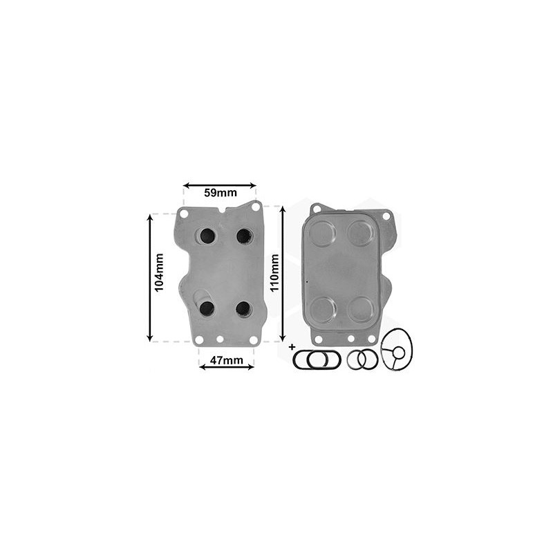 Radiateur huile pour moteur