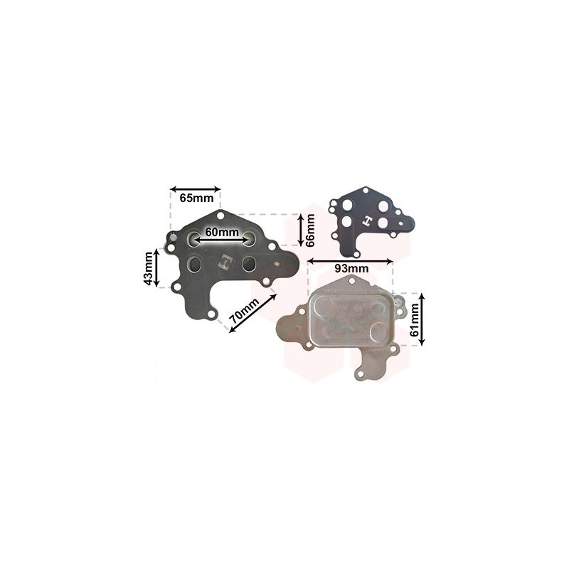 Radiateur huile pour moteur