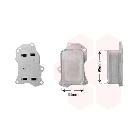 Radiateur huile pour moteur