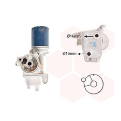 Radiateur huile pour moteur