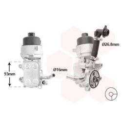 Radiateur huile pour moteur