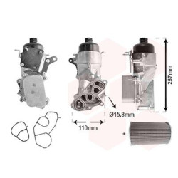 Radiateur huile pour moteur