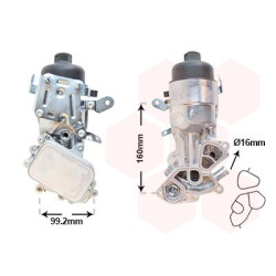 Radiateur huile pour moteur