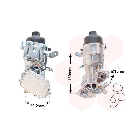 Radiateur huile pour moteur