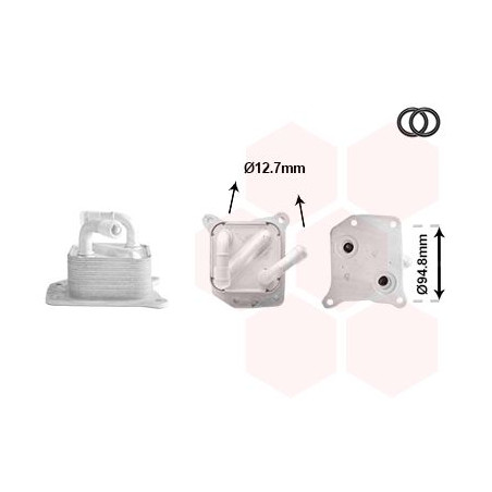 Radiateur huile pour moteur