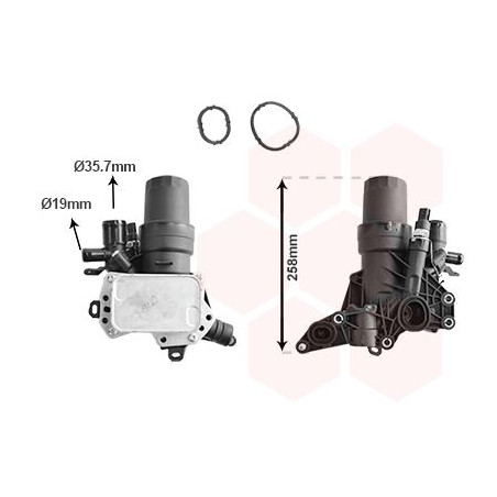 Radiateur huile pour moteur