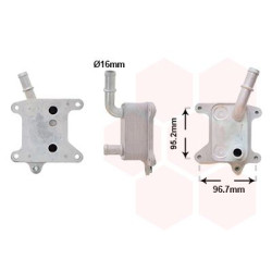 Radiateur huile pour moteur