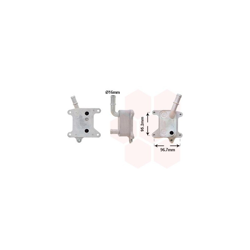 Radiateur huile pour moteur