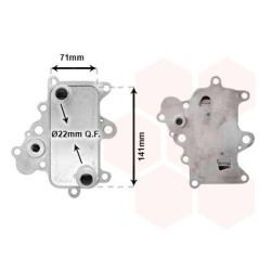 Radiateur huile pour moteur