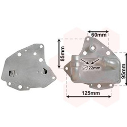 Radiateur huile pour moteur