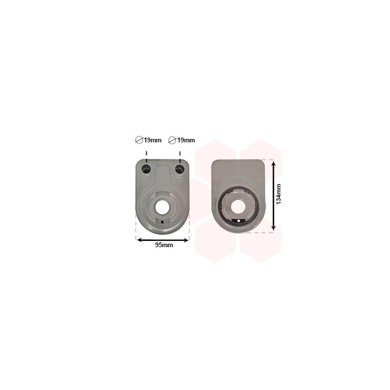 Radiateur huile pour moteur