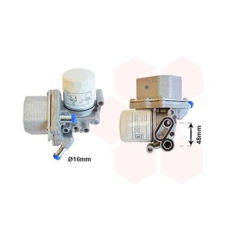 Radiateur huile pour moteur