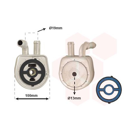 Radiateur huile pour moteur