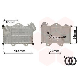Radiateur huile pour moteur