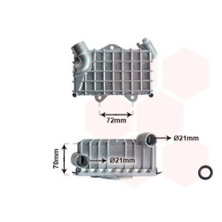 Radiateur huile pour moteur