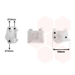 Radiateur huile pour moteur