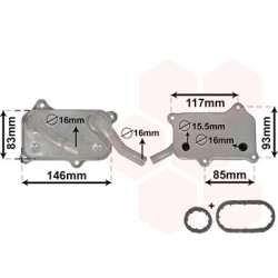 Radiateur huile pour moteur