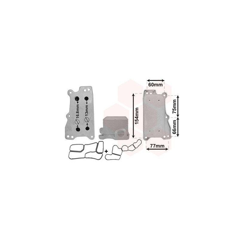 Radiateur huile pour moteur