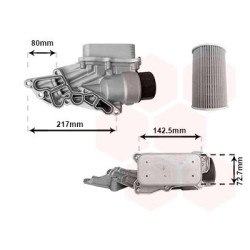 Radiateur huile pour moteur