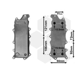 Radiateur huile pour moteur