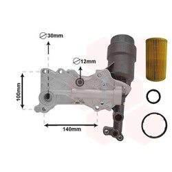 Radiateur huile pour moteur