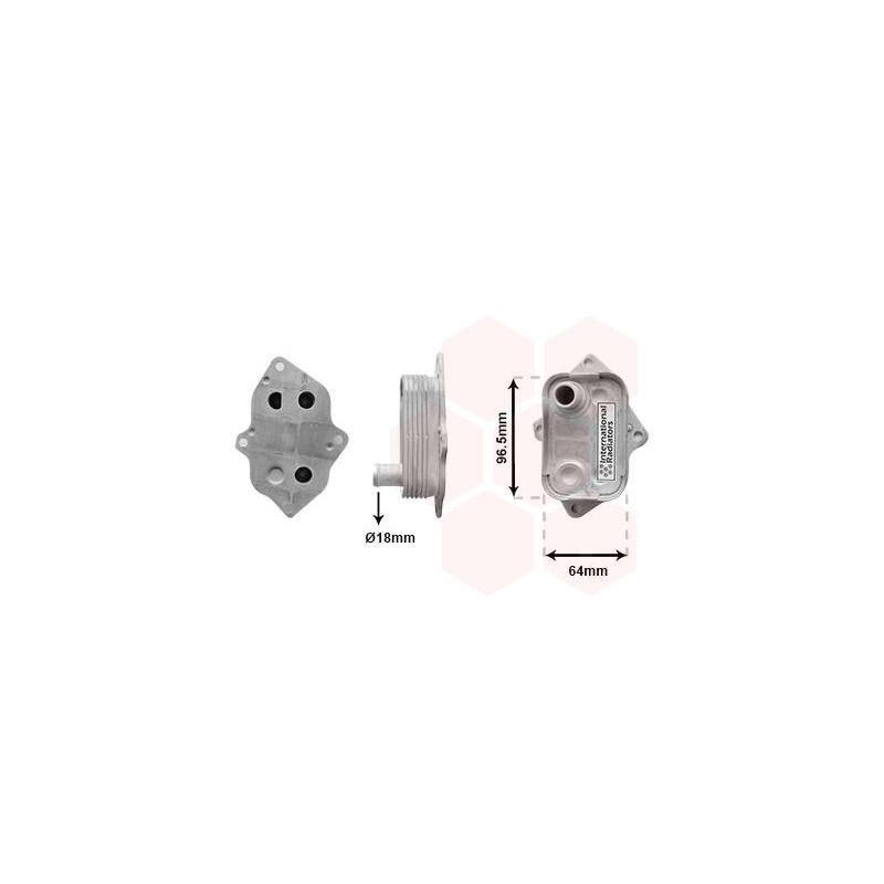 Radiateur huile pour moteur