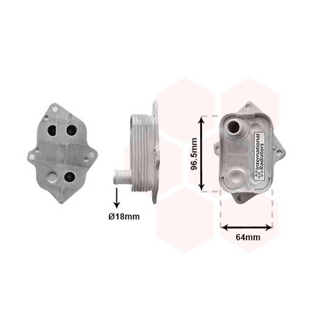 Radiateur huile pour moteur