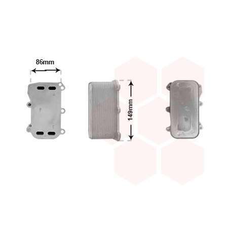 Radiateur huile pour moteur
