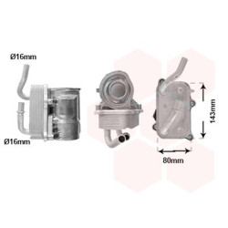 Radiateur huile pour moteur