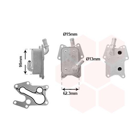 Radiateur huile pour moteur