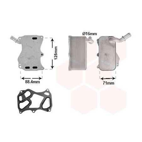 Radiateur huile pour moteur