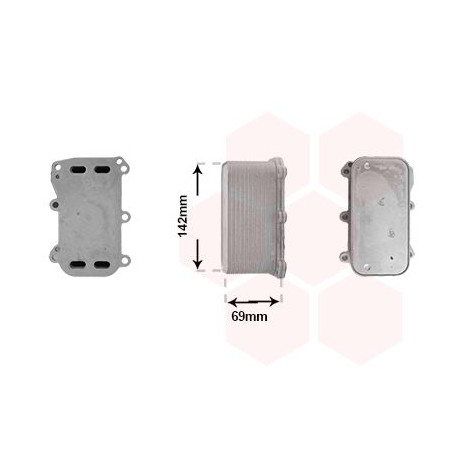Radiateur huile pour moteur