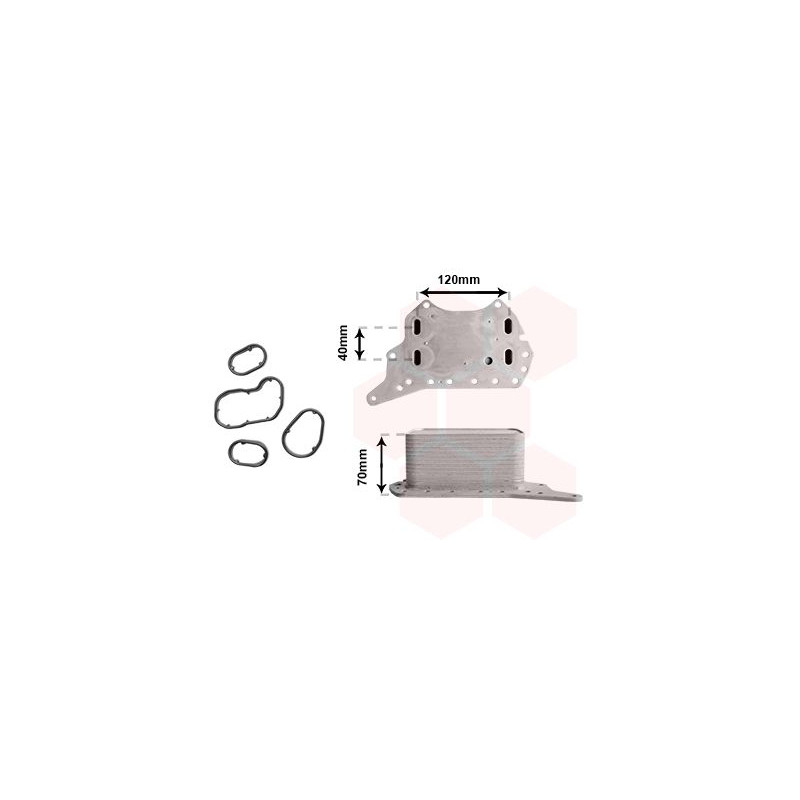 Radiateur huile pour moteur